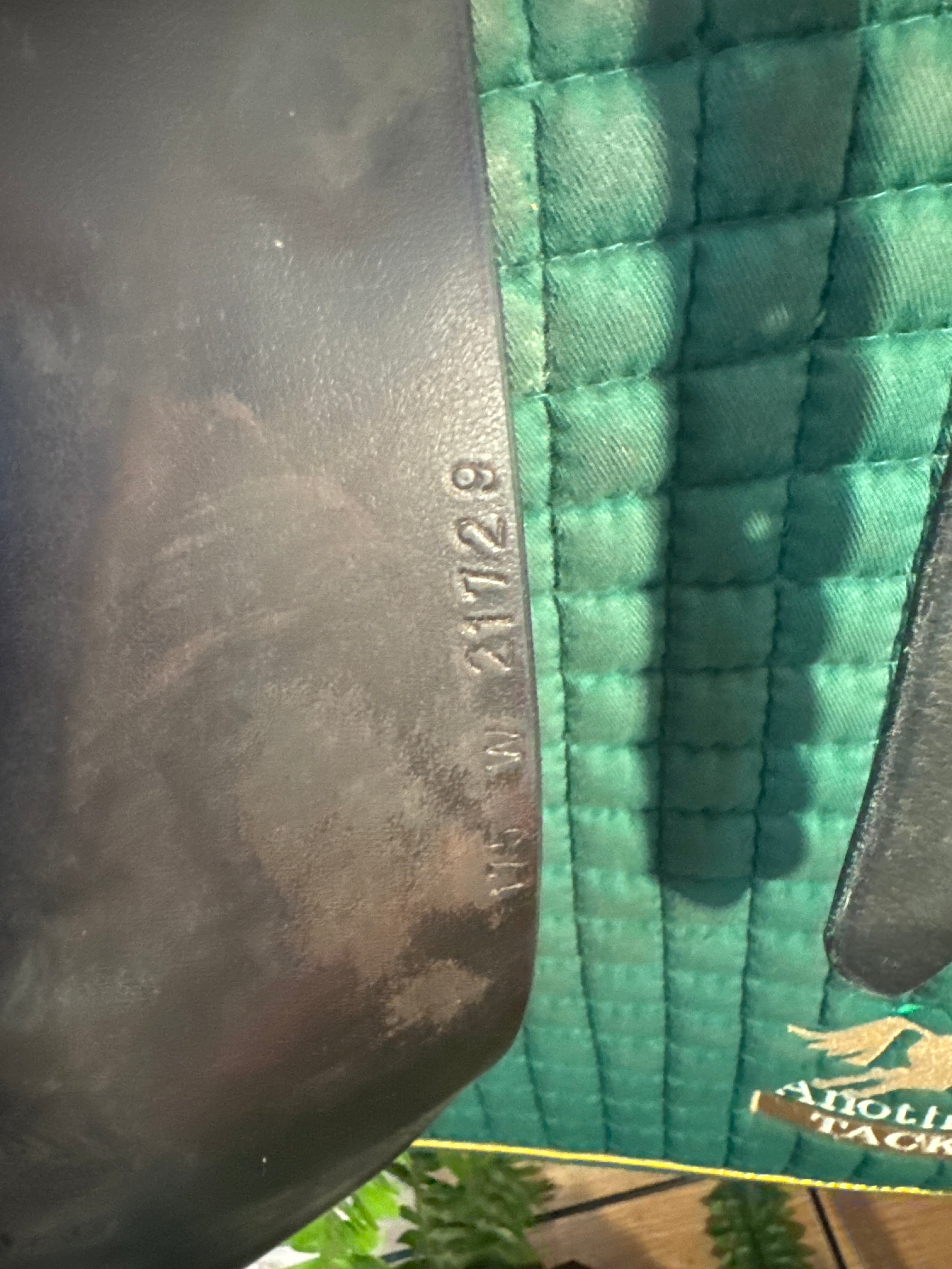 17" Takt by Frank Baines Dressage Saddle