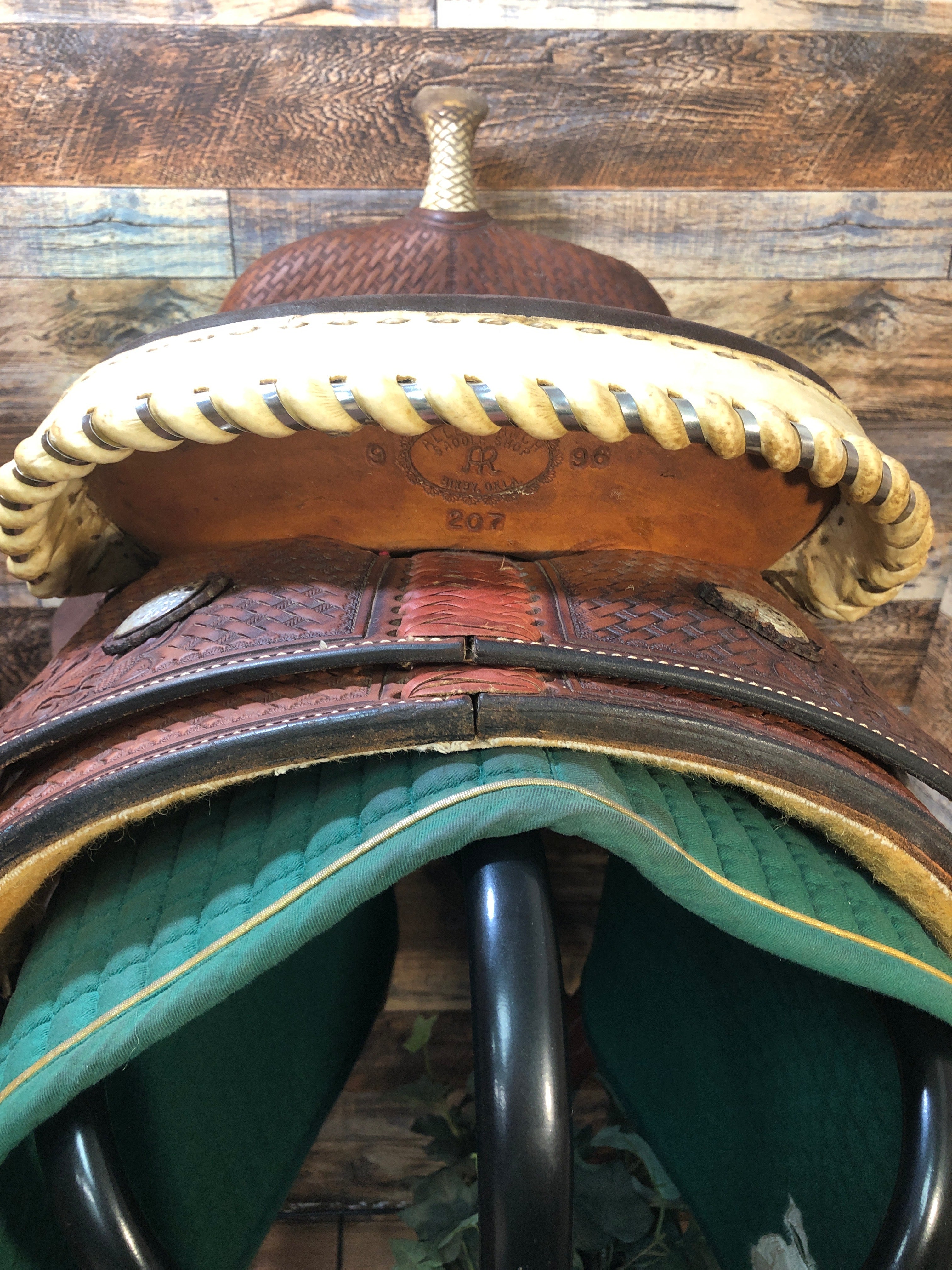 14" Allen Ranch 1996 Barrel Racing Saddle