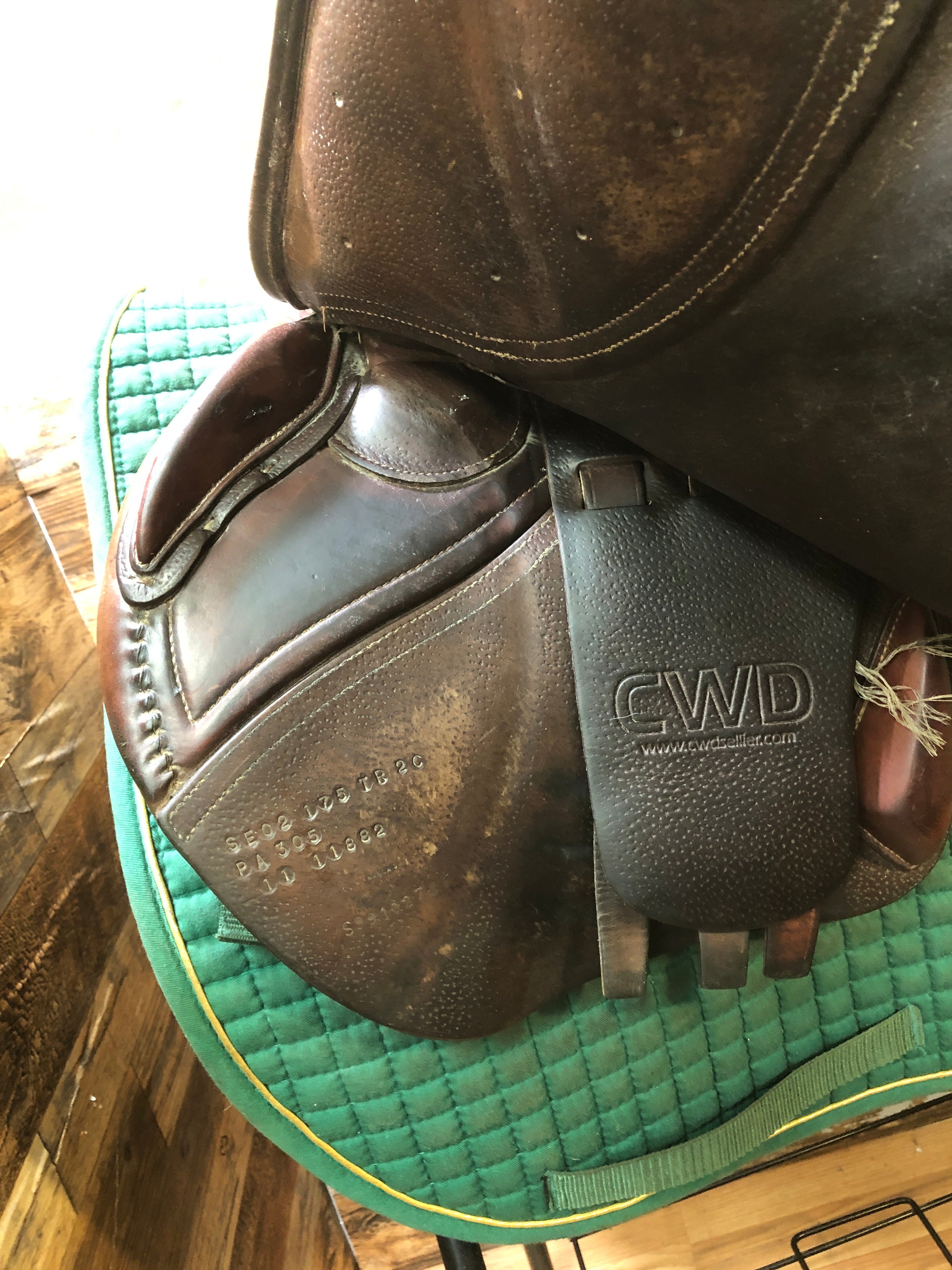 17.5" CWD Jump Saddle