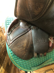 17.5" CWD Jump Saddle