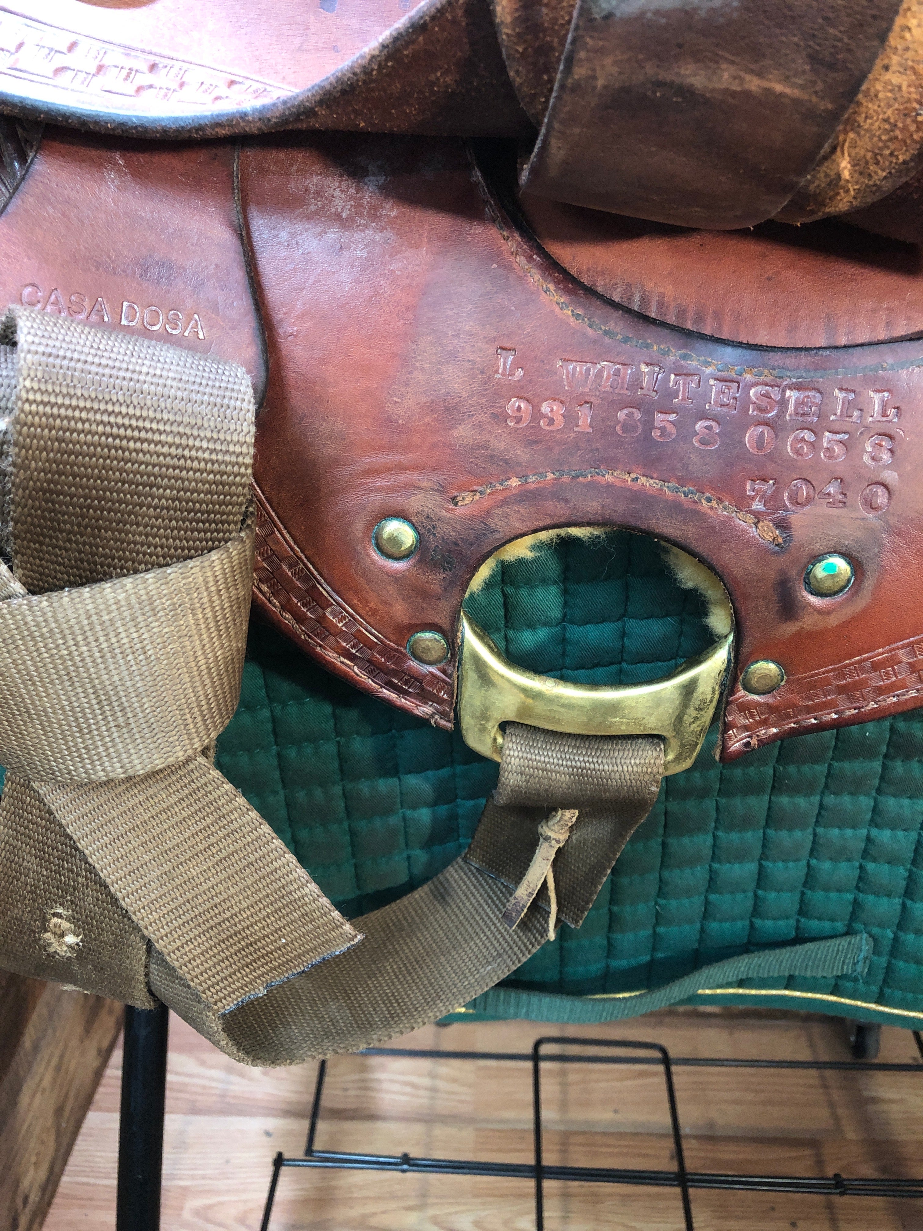 16" Casa Dosa Endurance Saddle