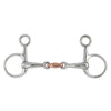 Hanging Cheek Copper Lozenge Snaffle