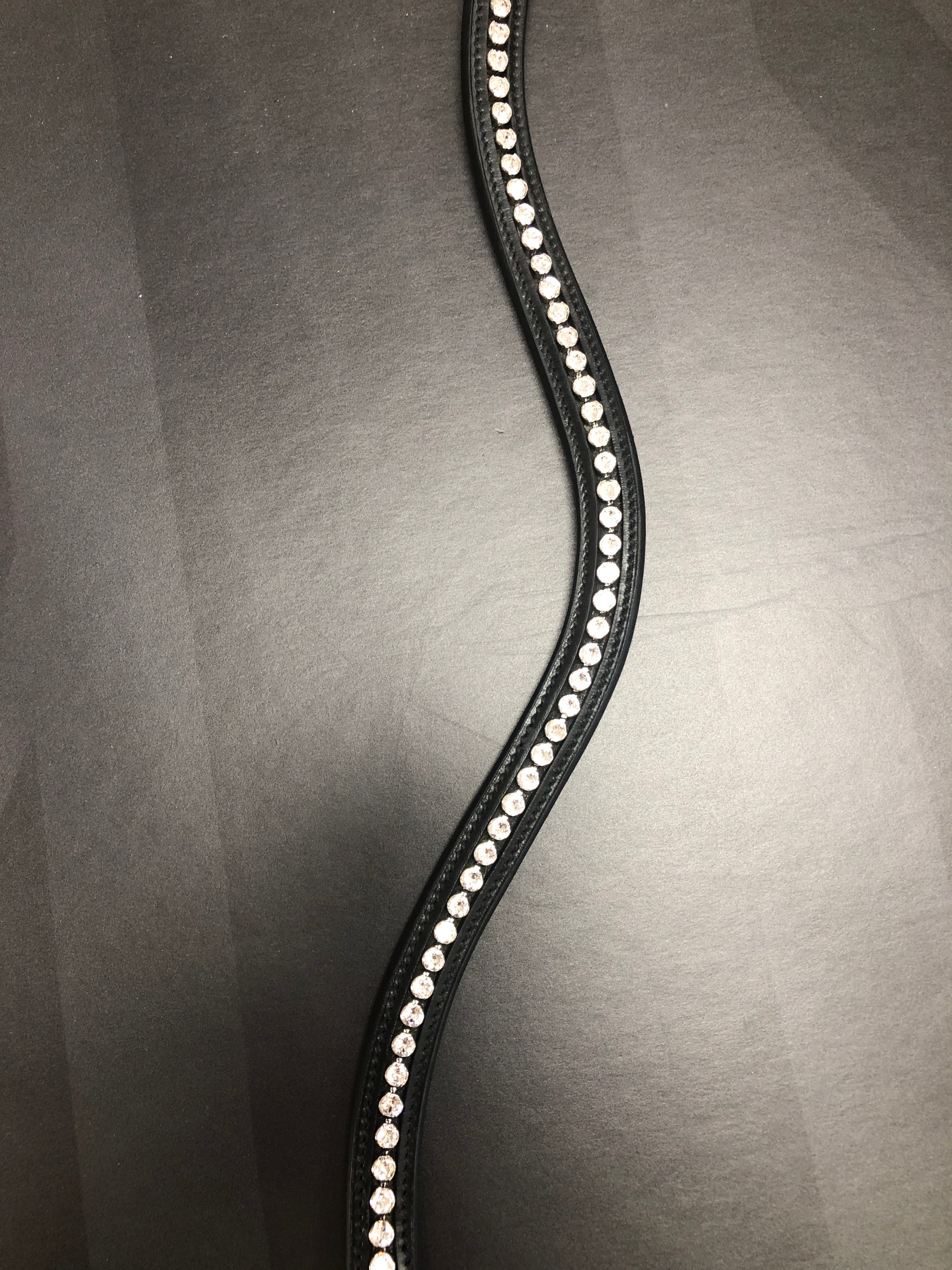 Passier Waved Browband Clear