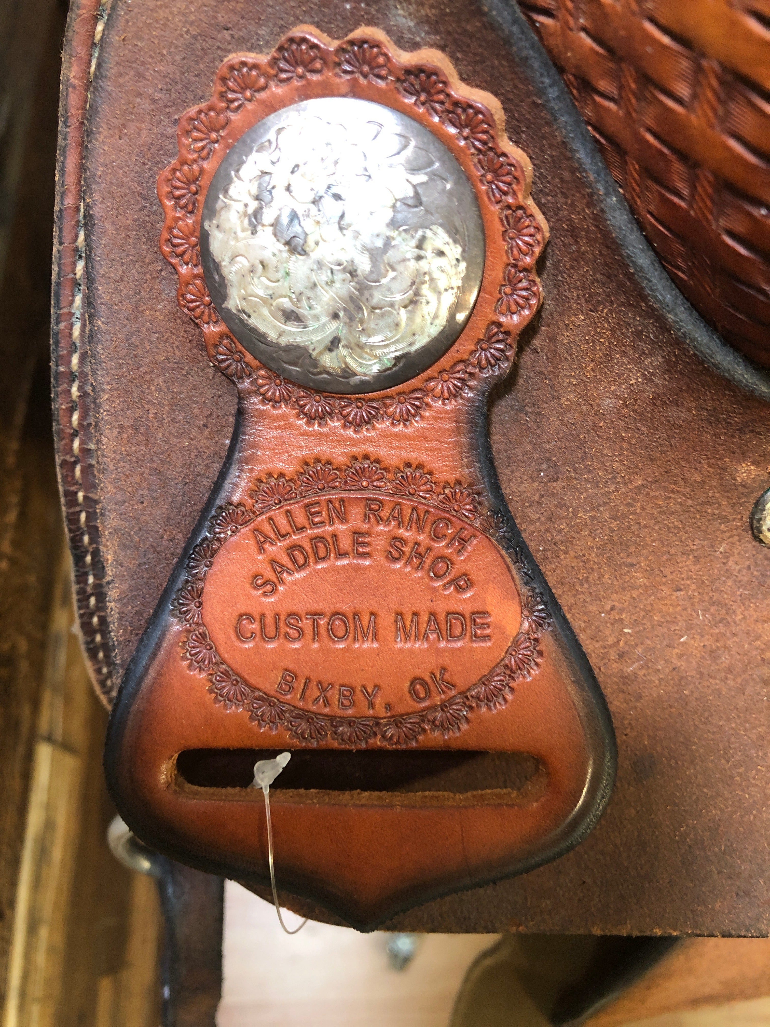 14" Allen Ranch 1996 Barrel Racing Saddle