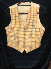Alexander James tattersal vest