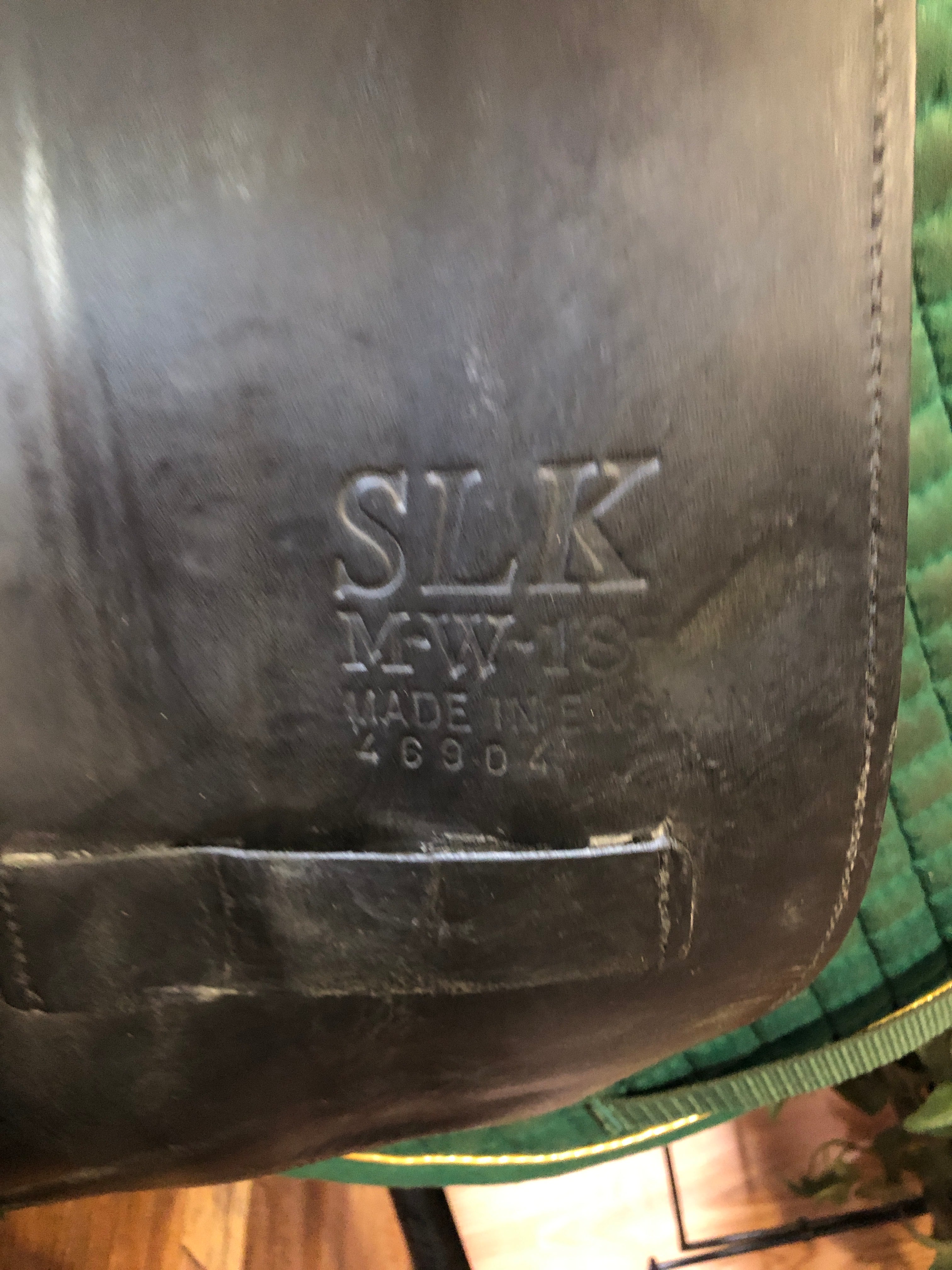 18" Albion SLK Dressage Saddle 5" tree/17" flap/12.5 flap w
