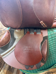17" Stubben Ascend Jump Saddle