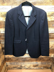 Navy EuroStar Wool Frock 42 no buttons