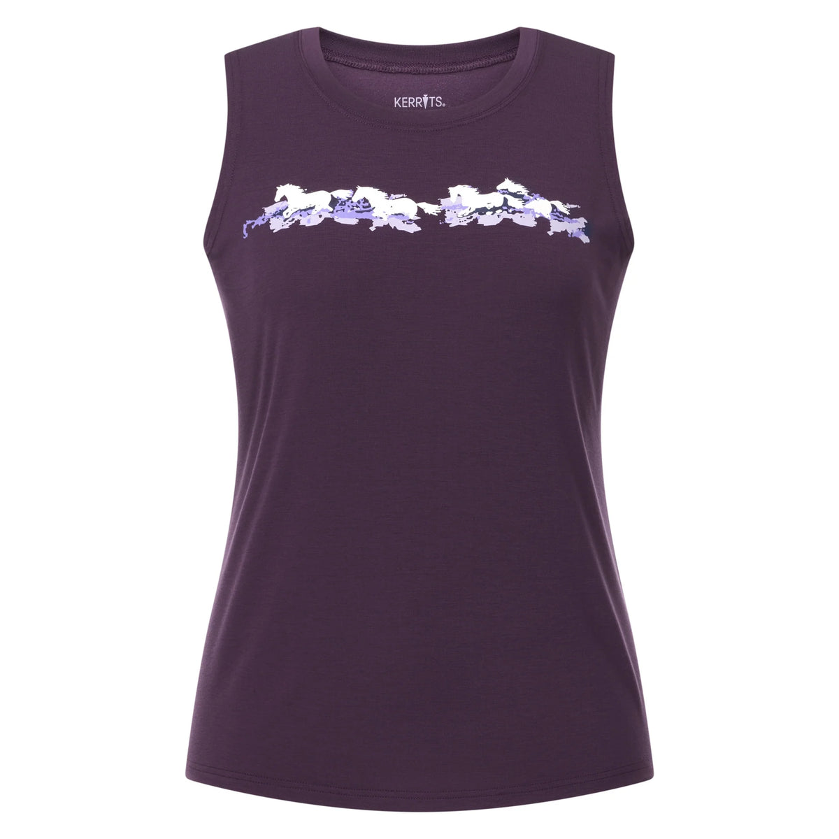 Horse Mirage Tank Velvet Plum