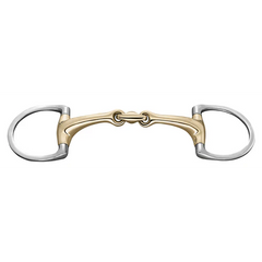 Dynamic RS Eggbutt Bit (D-Shaped Rings) - Double Jointed