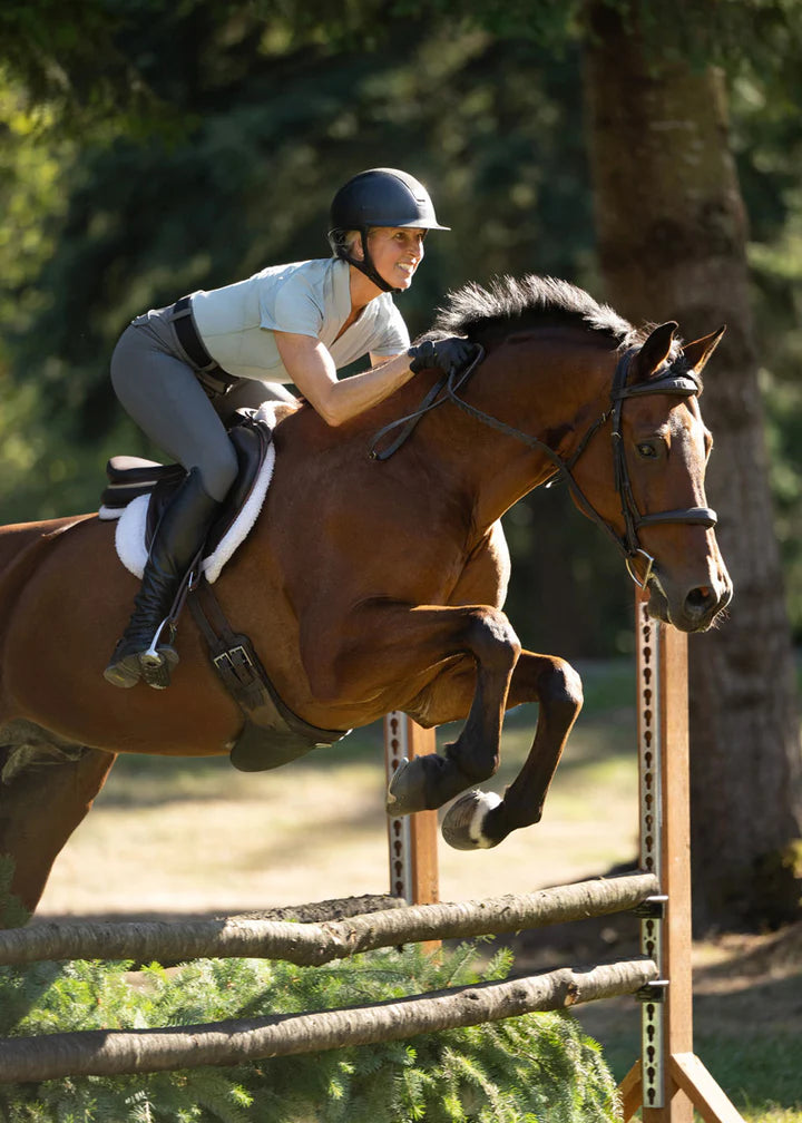 Precision Short Sleeve Quarter Zip Tech Top Shoreline