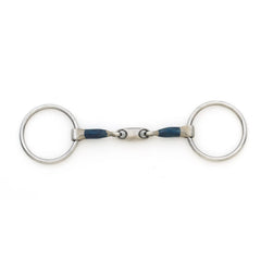 Blue Steel Med Oval Link Loose Ring