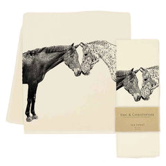 Kissing Horse Tea Towel