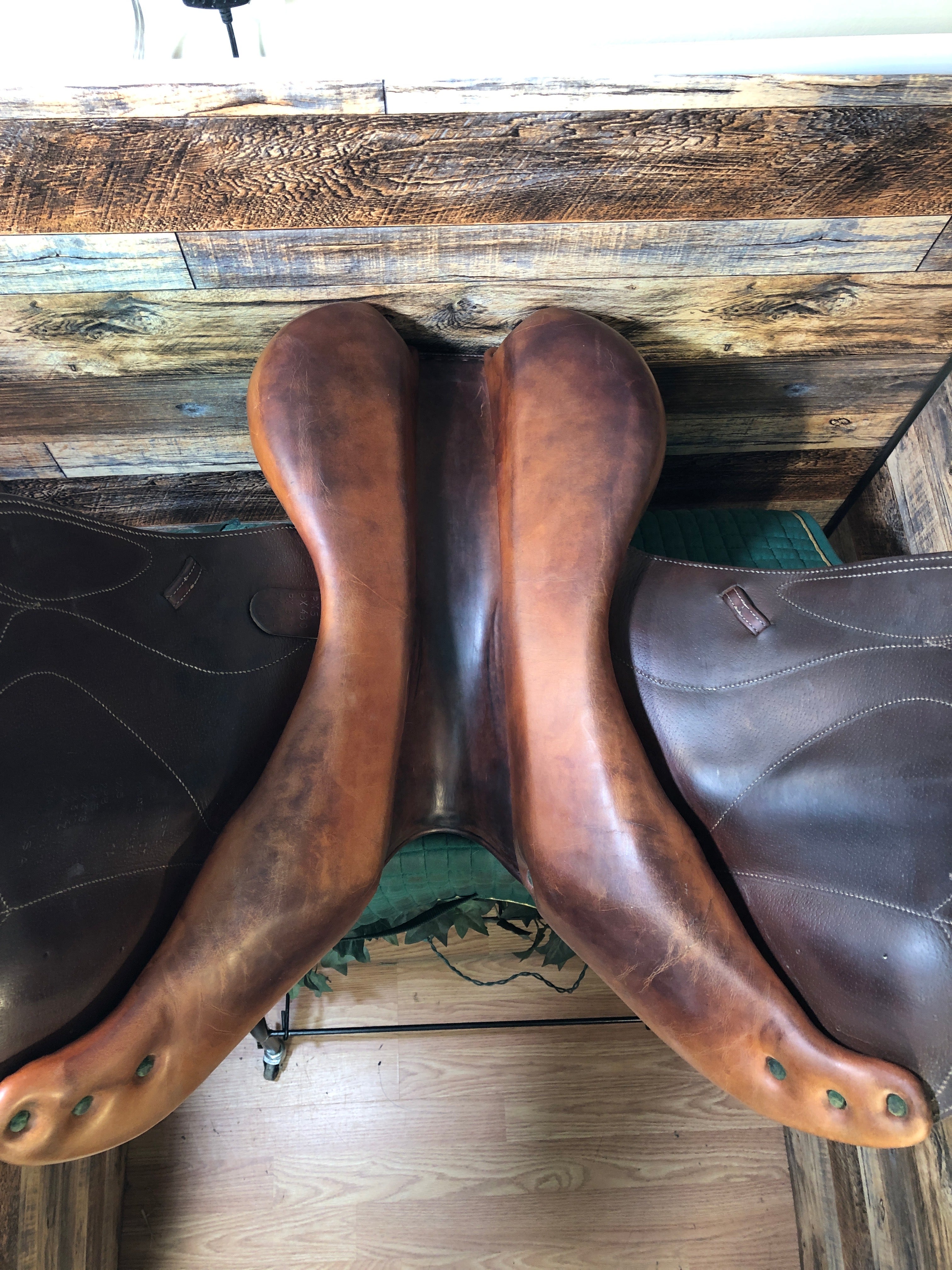 17.5" Devoucoux Chiberta Monoflap Saddle