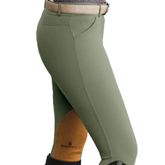 Lds Willow Euro Seat Suede KP Breech