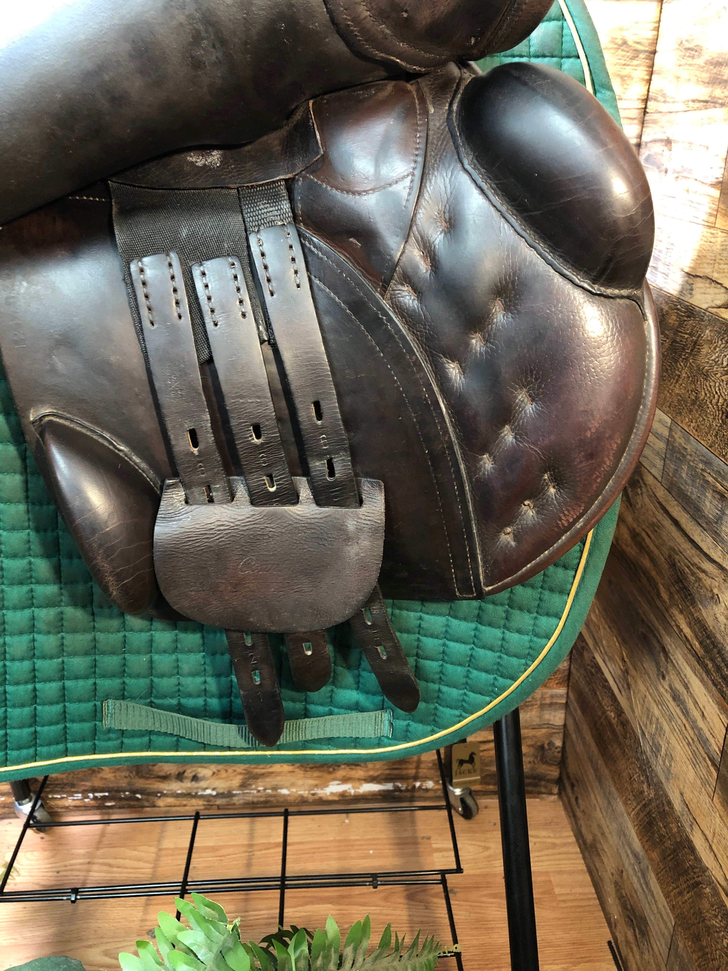 17.5" County Conquest Jump Saddle
