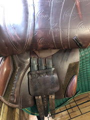 17.5" Pessoa Jump Saddle