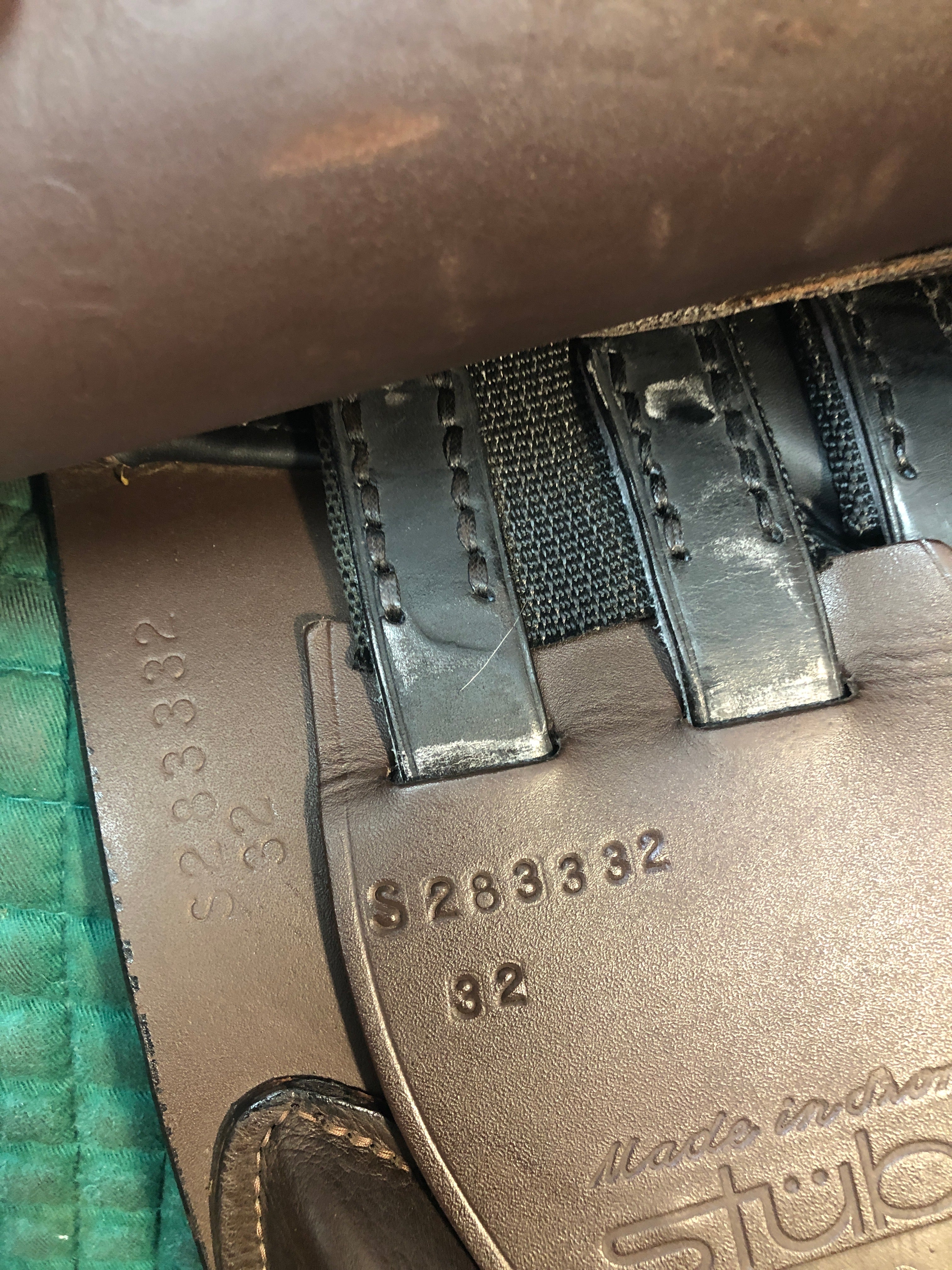 17" Stubben Roxane Close Contact Saddle