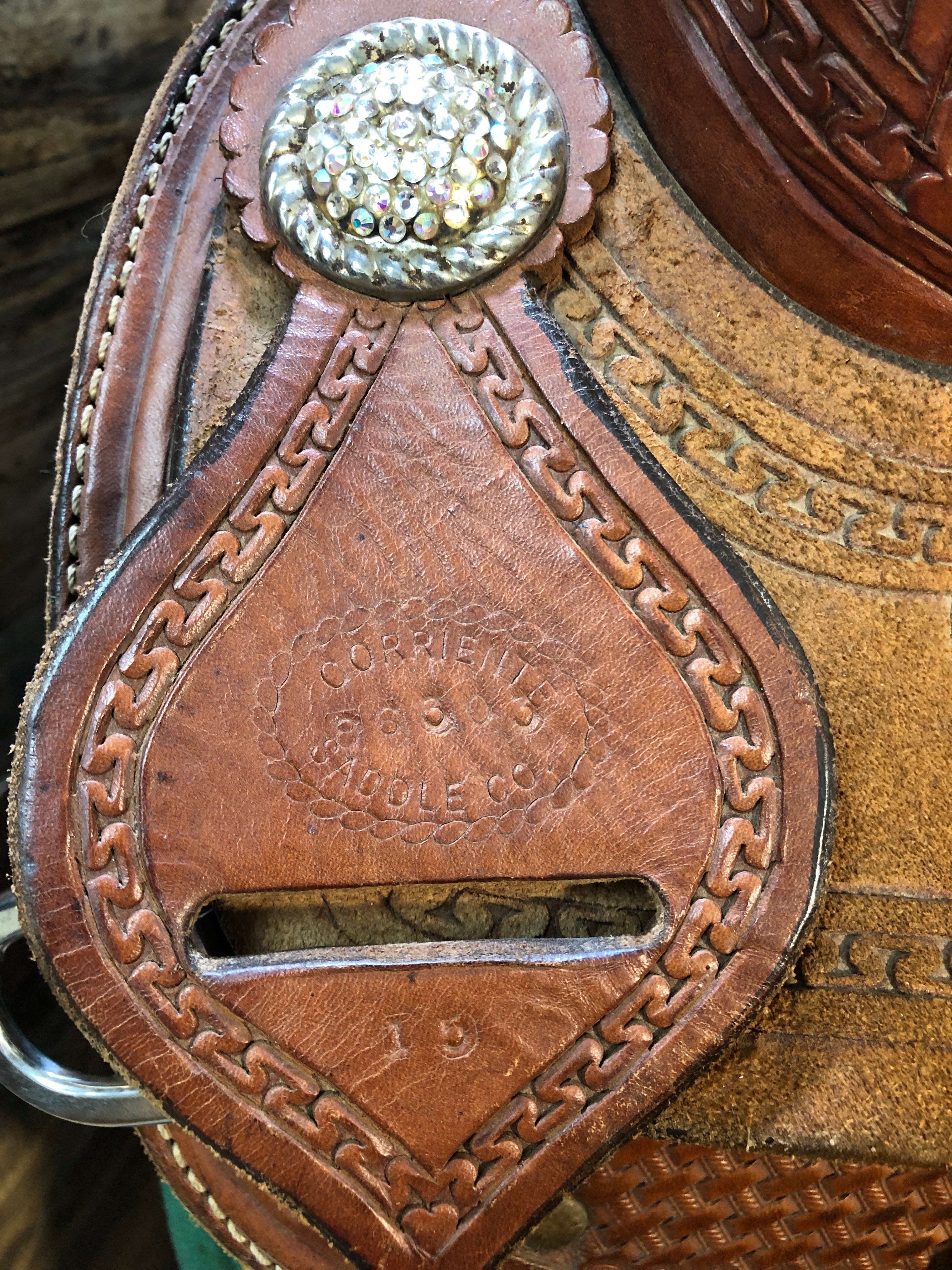 15" Corriente Barrel Racing Saddle