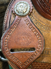 15" Corriente Barrel Racing Saddle