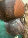 17.5" Union Hill Masters "JV" Varsity CC Saddle