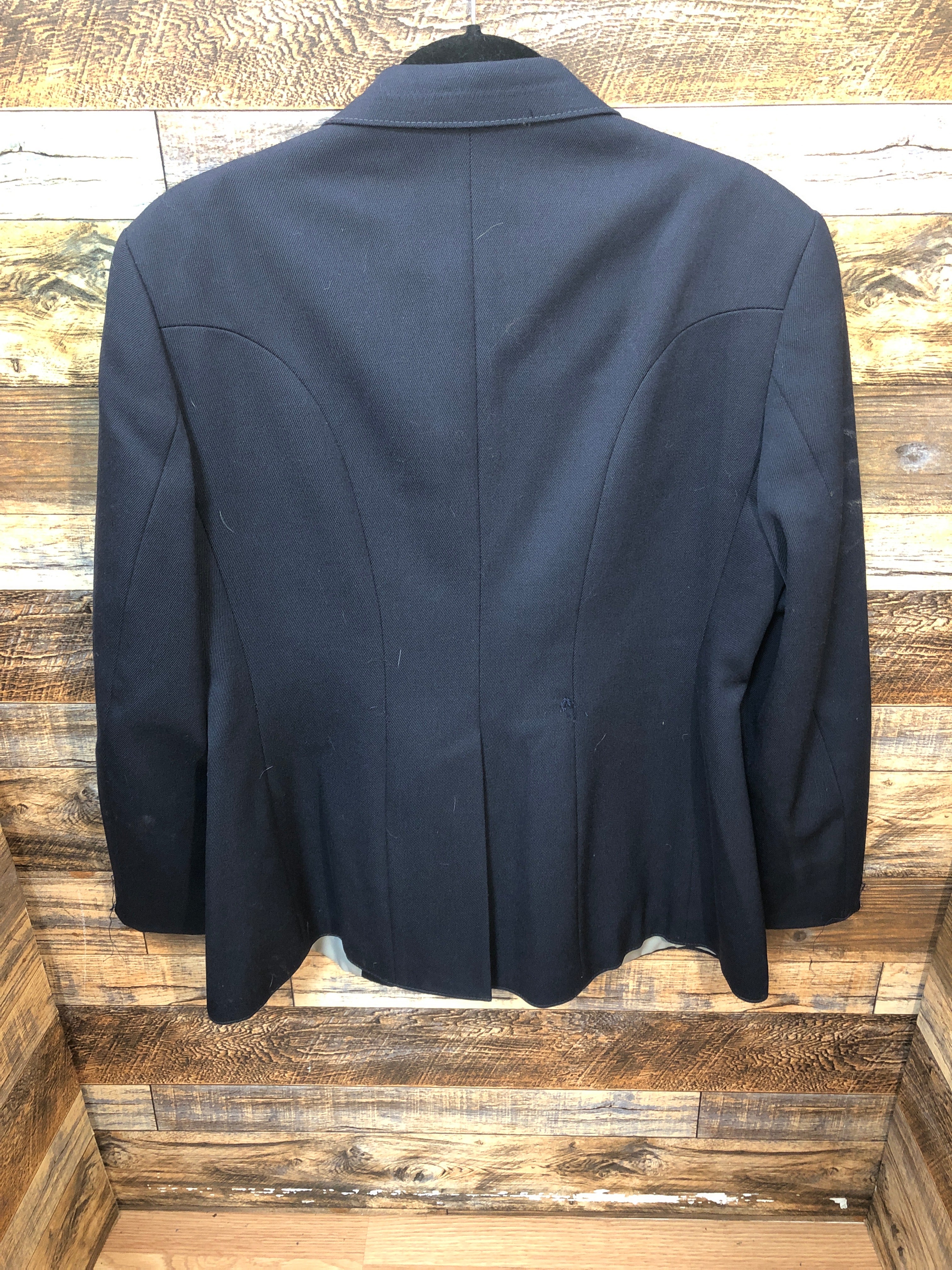 Navy EuroStar Wool Frock 42 no buttons