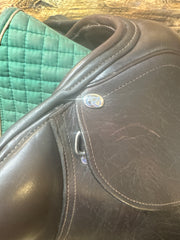 17.5" Ryder Trophee Mono Jump Saddle