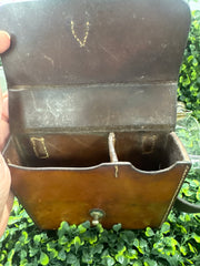 Sandwhich Case w/glass flask and sandwhich tin