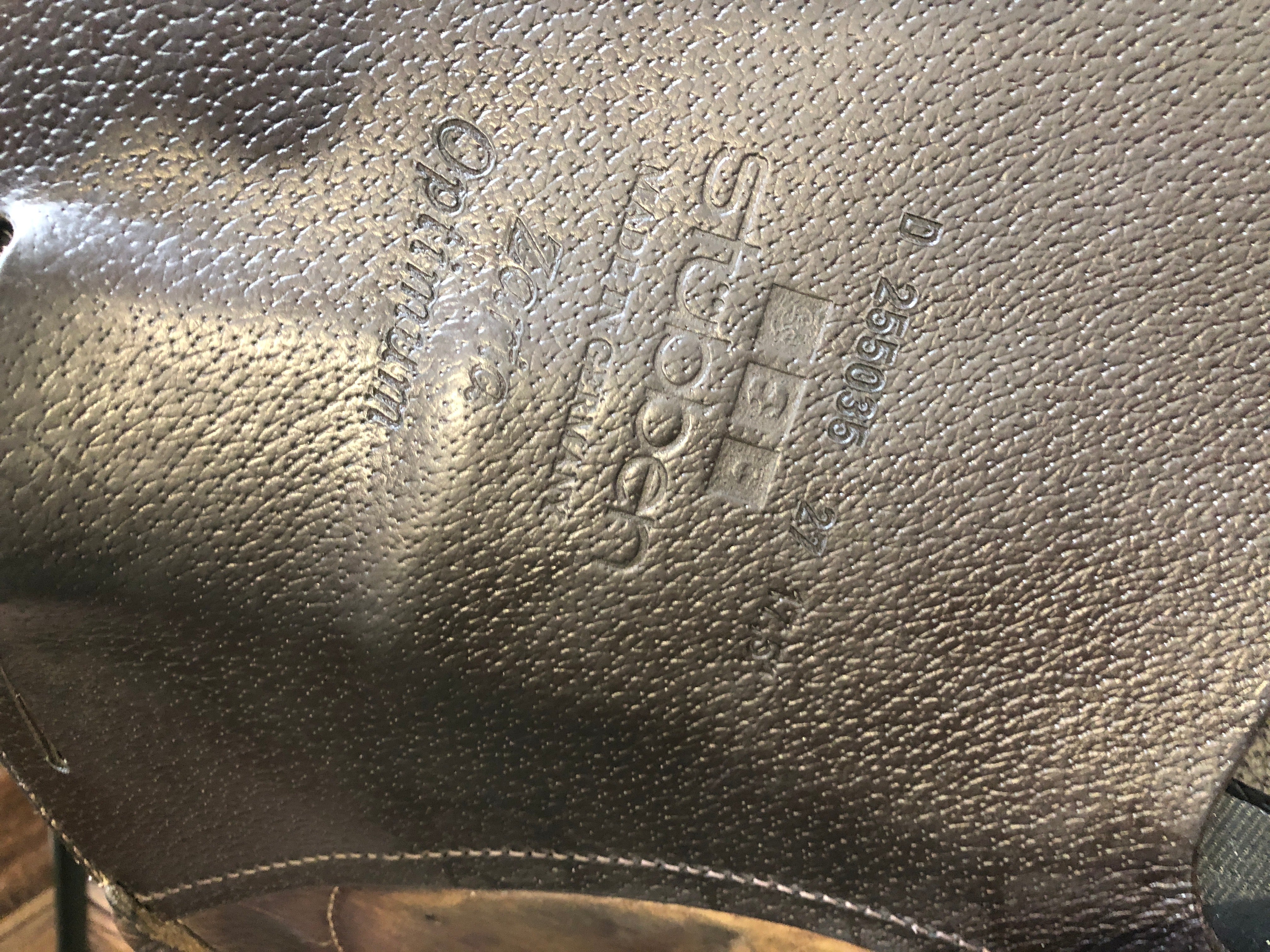 17.5" Zaria Optimum Stubben Jump Saddle