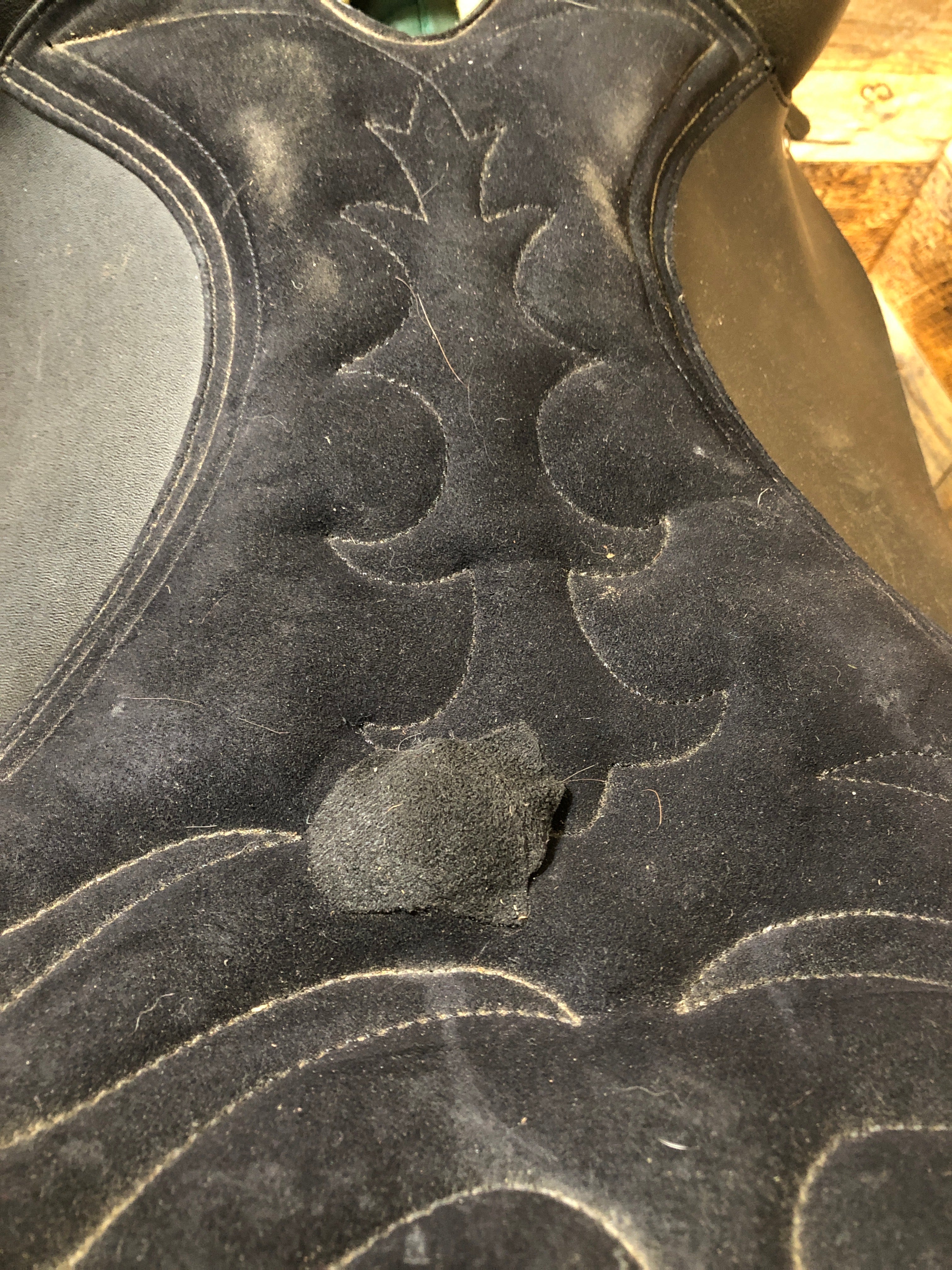 16" Wintec Western Saddle - patch in seat