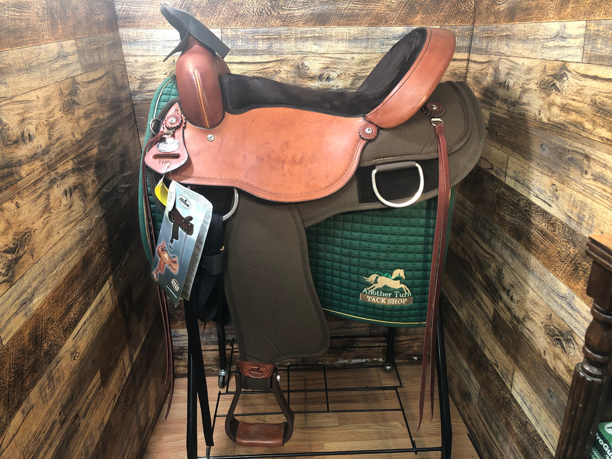 17" Fabtron Western Saddle