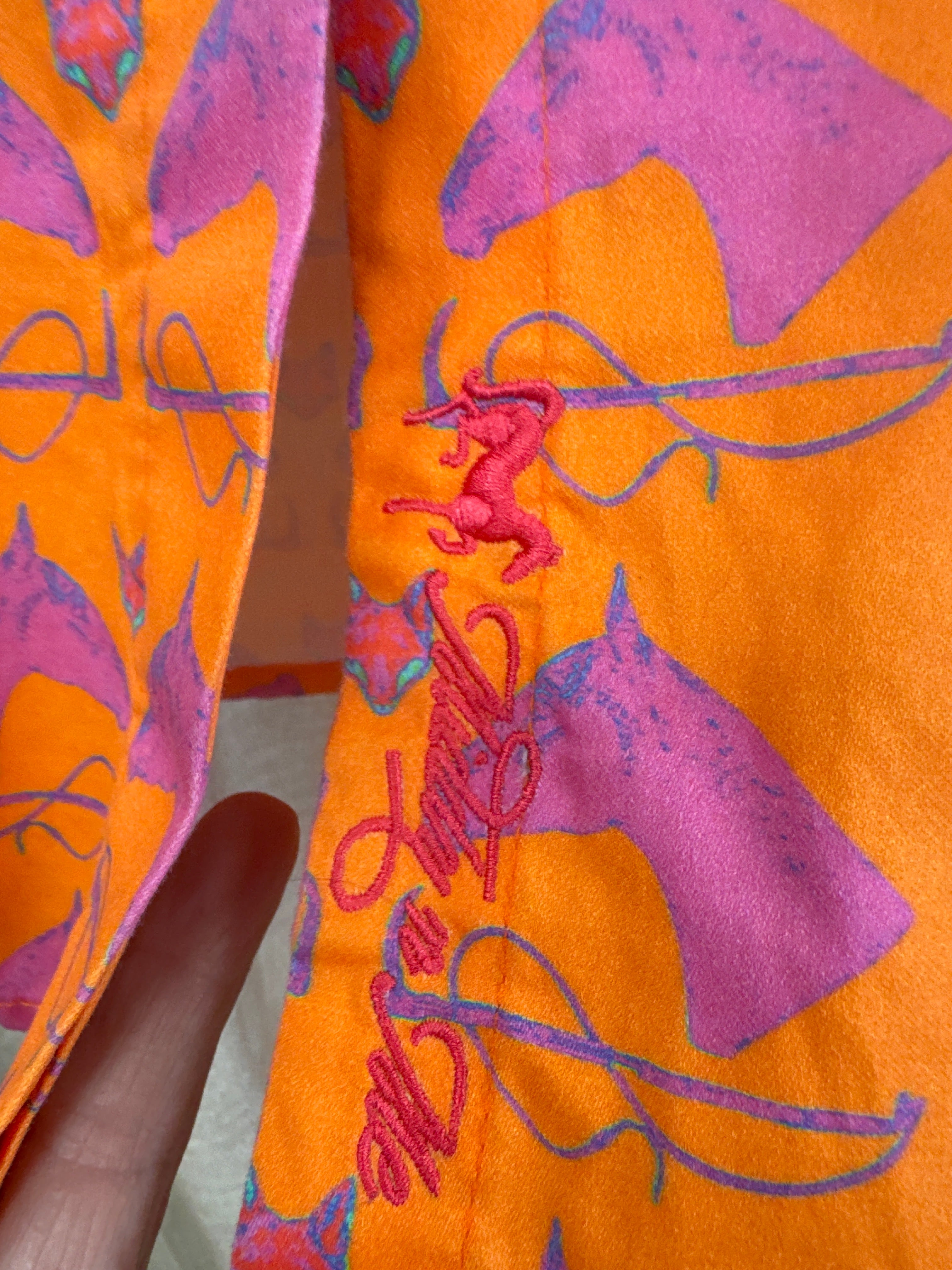 Middy N' Me MILLBROOK SHIRT IN TANGERINE