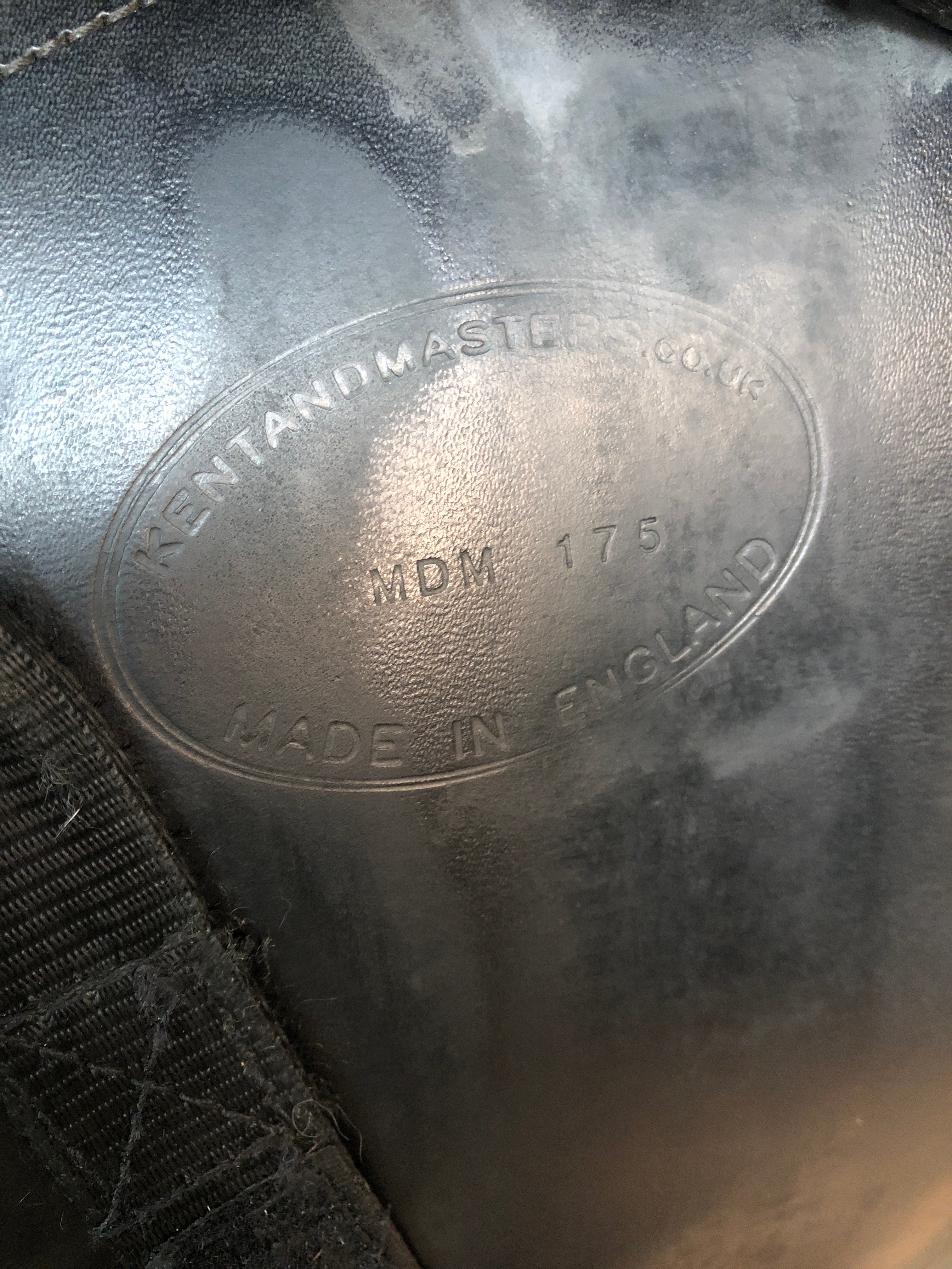 17.5" Kent & Masters Dressage Saddle