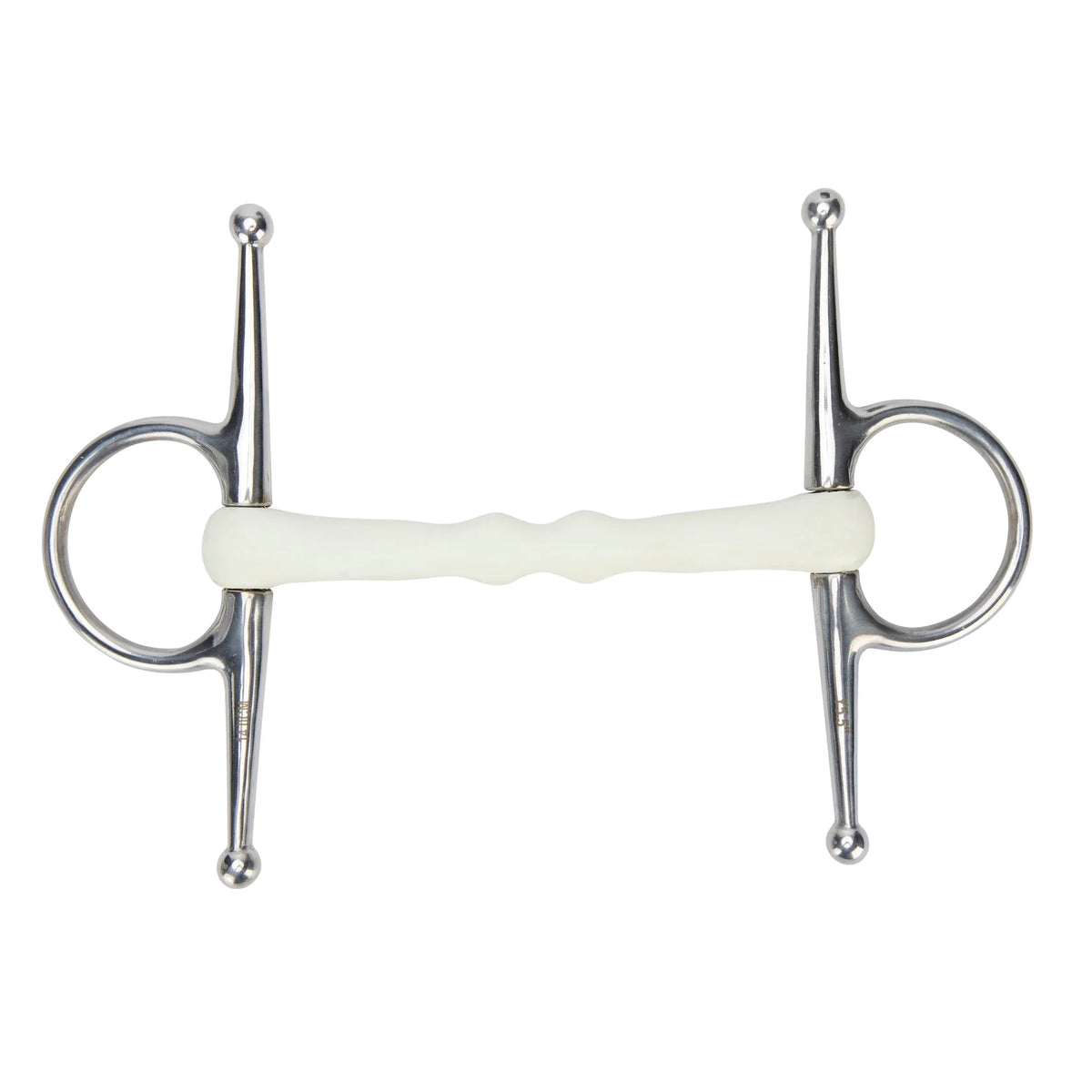 Equikind Softie Flat Ring Eggbutt Peanut Link