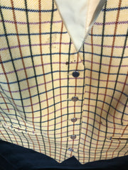 Alexander James tattersal vest