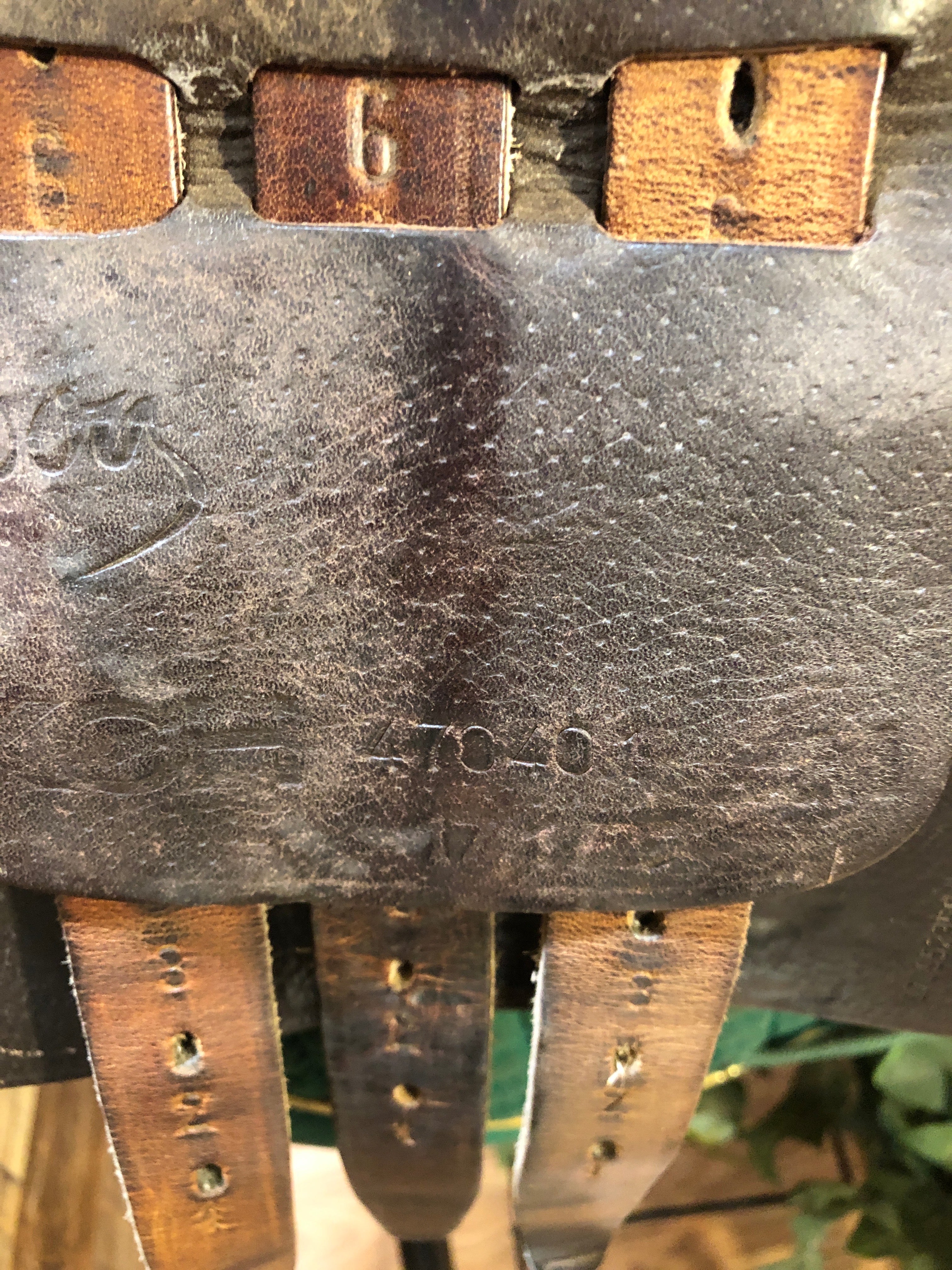 17.5" Pessoa XCH Close Contact Saddle