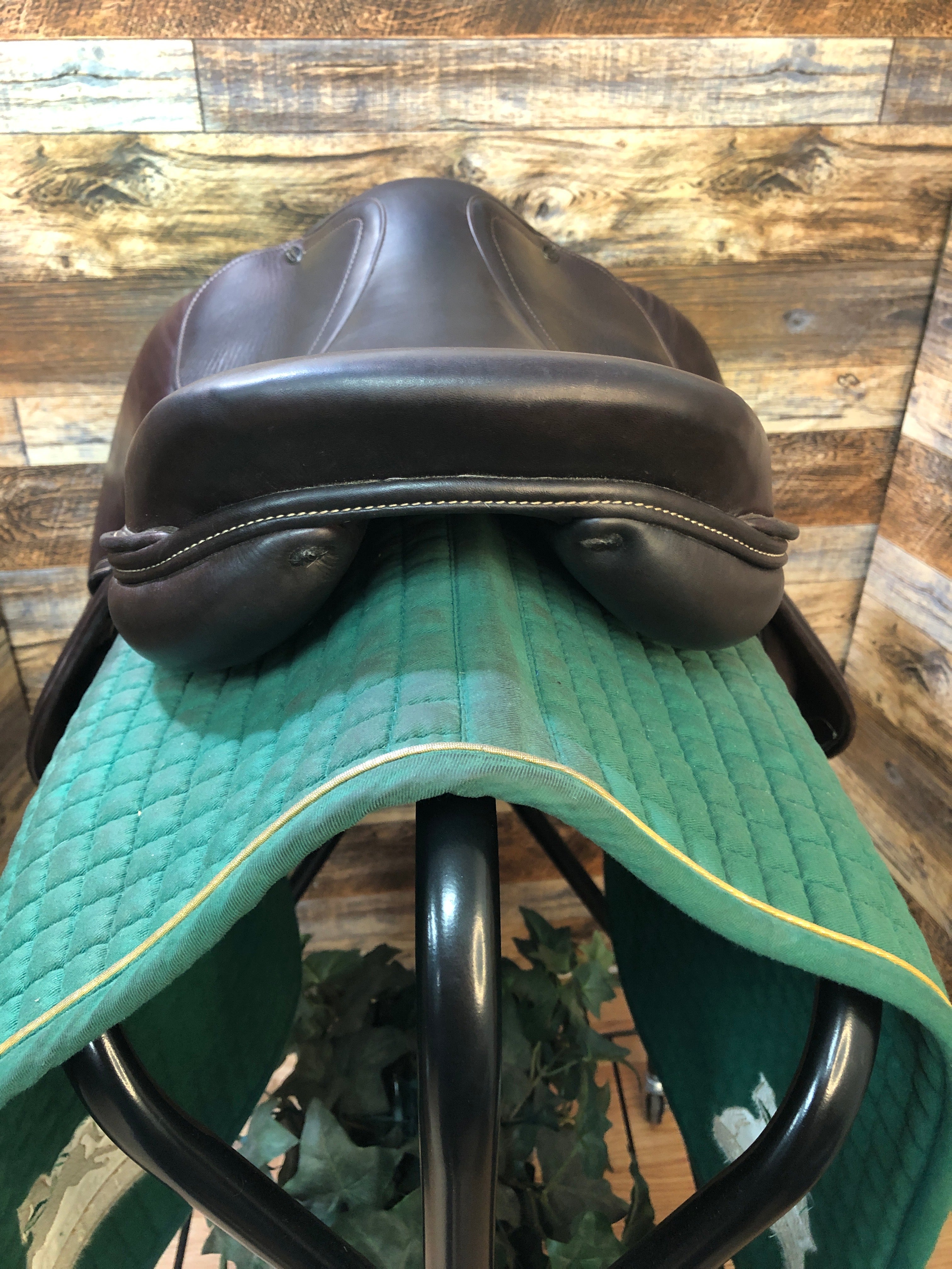 17.5" M Toulouse Brittany Platinum Genesis Saddle