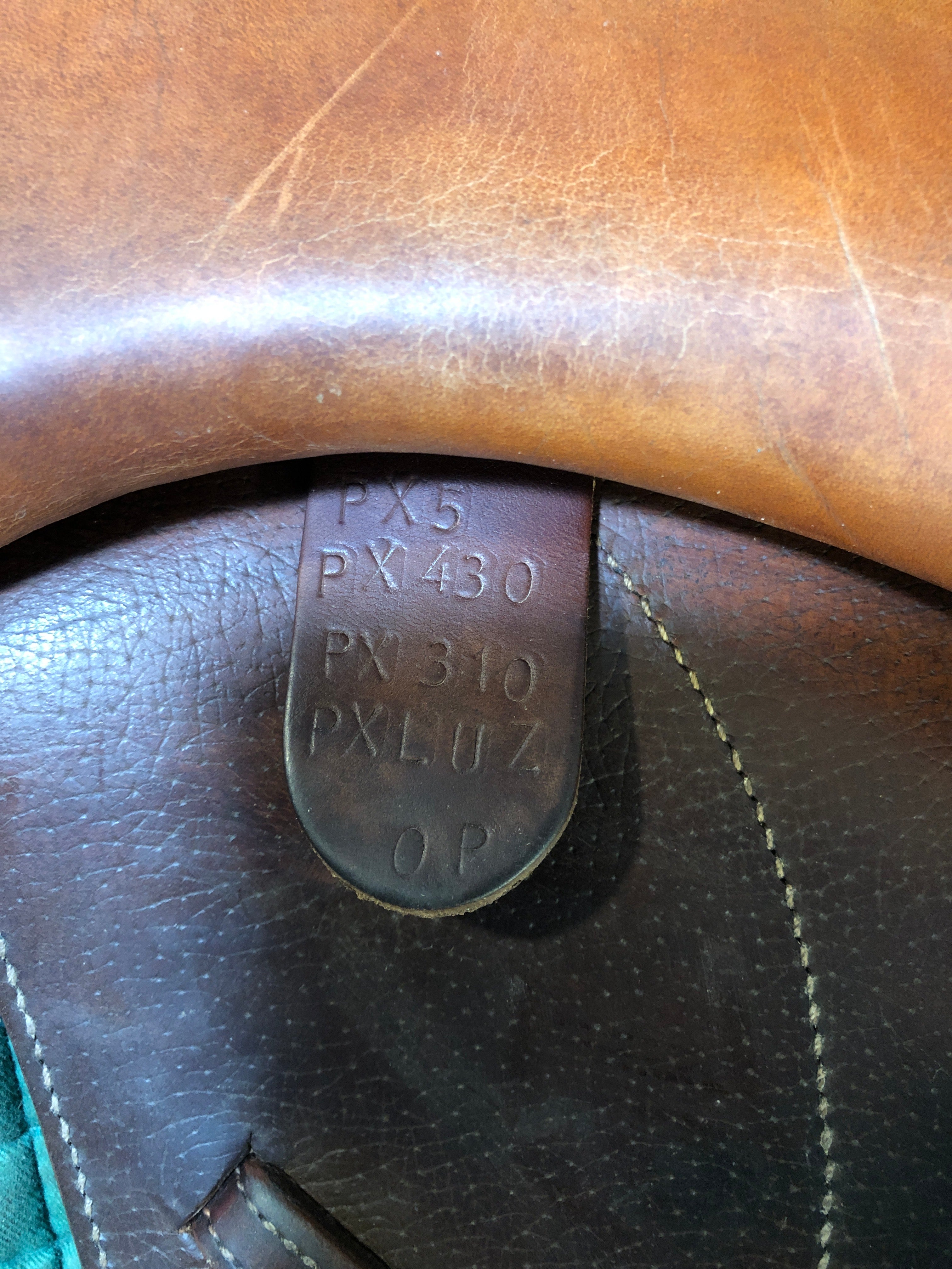 17.5" Devoucoux Chiberta Monoflap Saddle