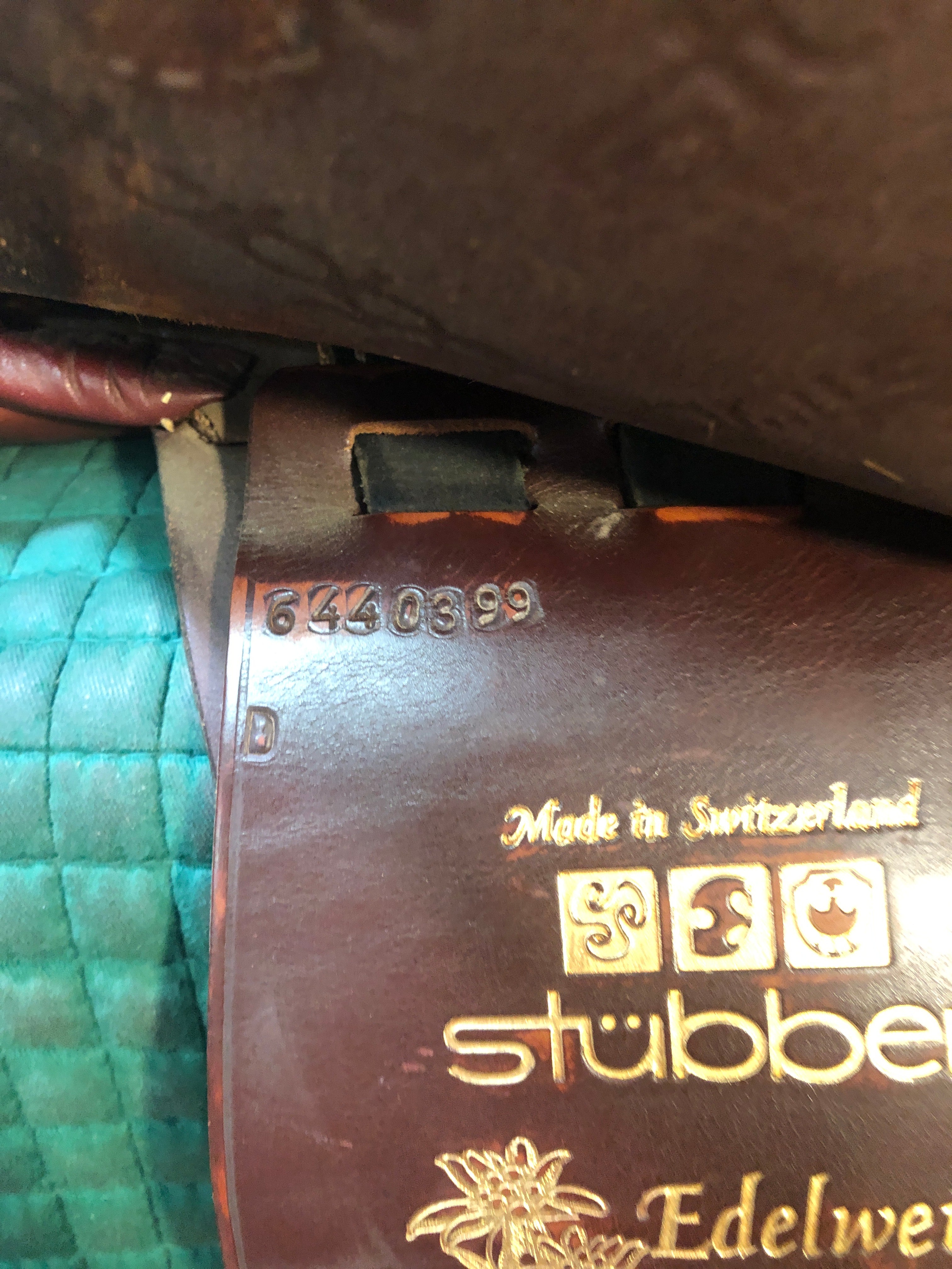 16.5” Stubben AP Saddle 4" tree/12" flap