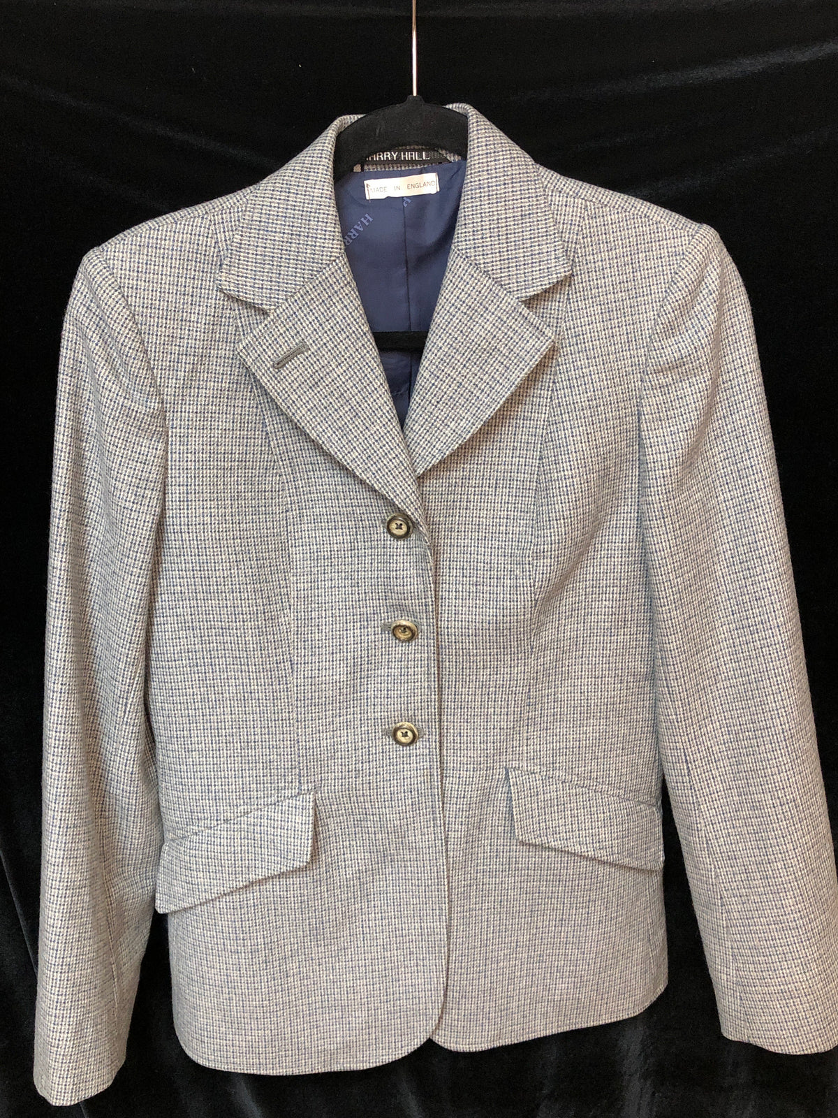 Harry Hall Hunt Coat Blue/Grey