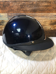 Premium Galaxy Eclipse Helmet - Navy - Silver Trim**