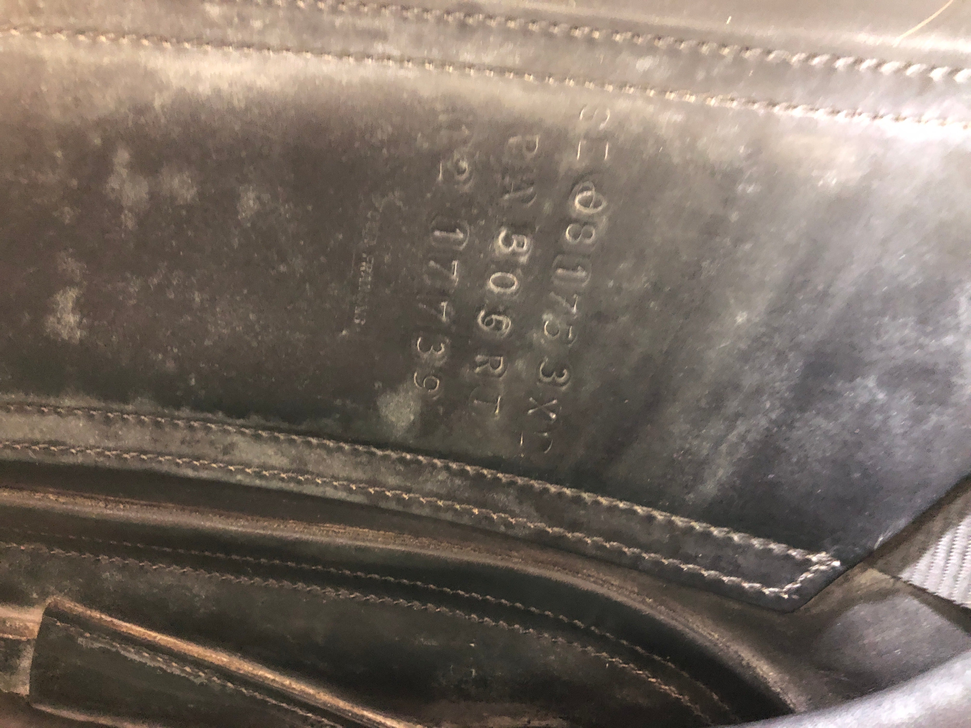 17.5" CWD Monoflap Dressage Saddle