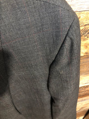Gray Windowpane Heytrop hacking jacket