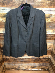 Gray Windowpane Heytrop hacking jacket