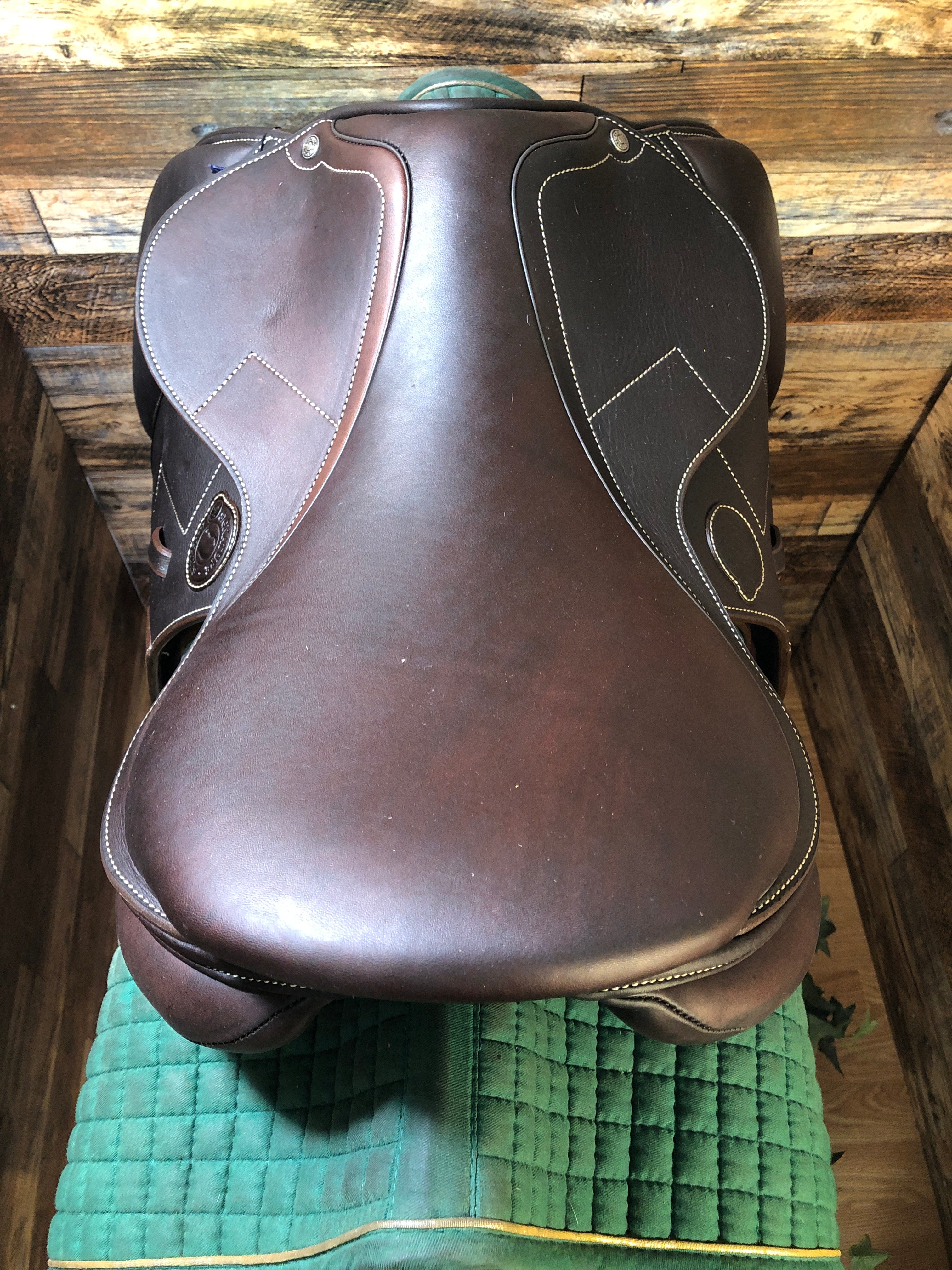17.5" Antares Signature Jumping Saddle NEW ABS TREE IGP