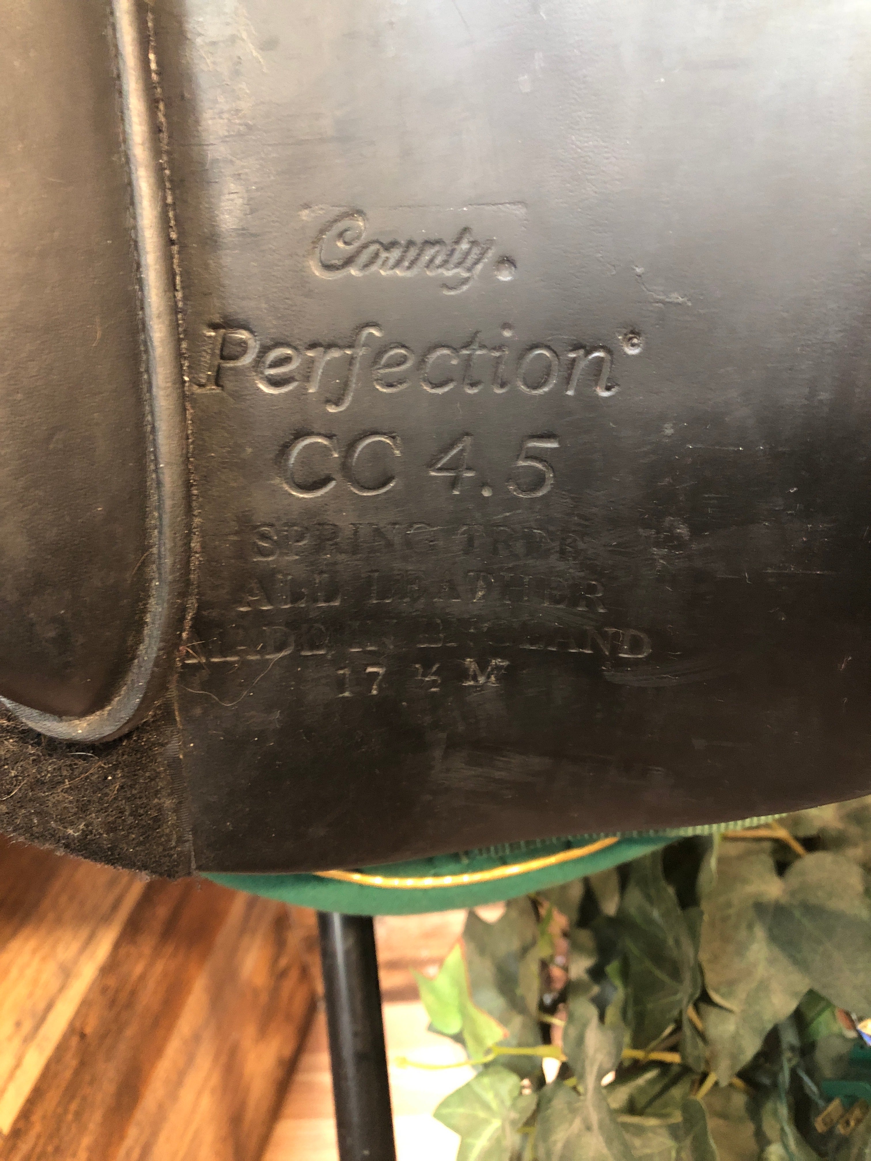 17.5" County Perfection Dressage Saddle