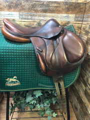17.5" Devoucoux Chiberta Monoflap Saddle