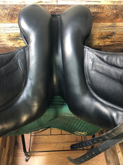 17.5" Custom Steffen Advantage Monoflap Dressage Saddle