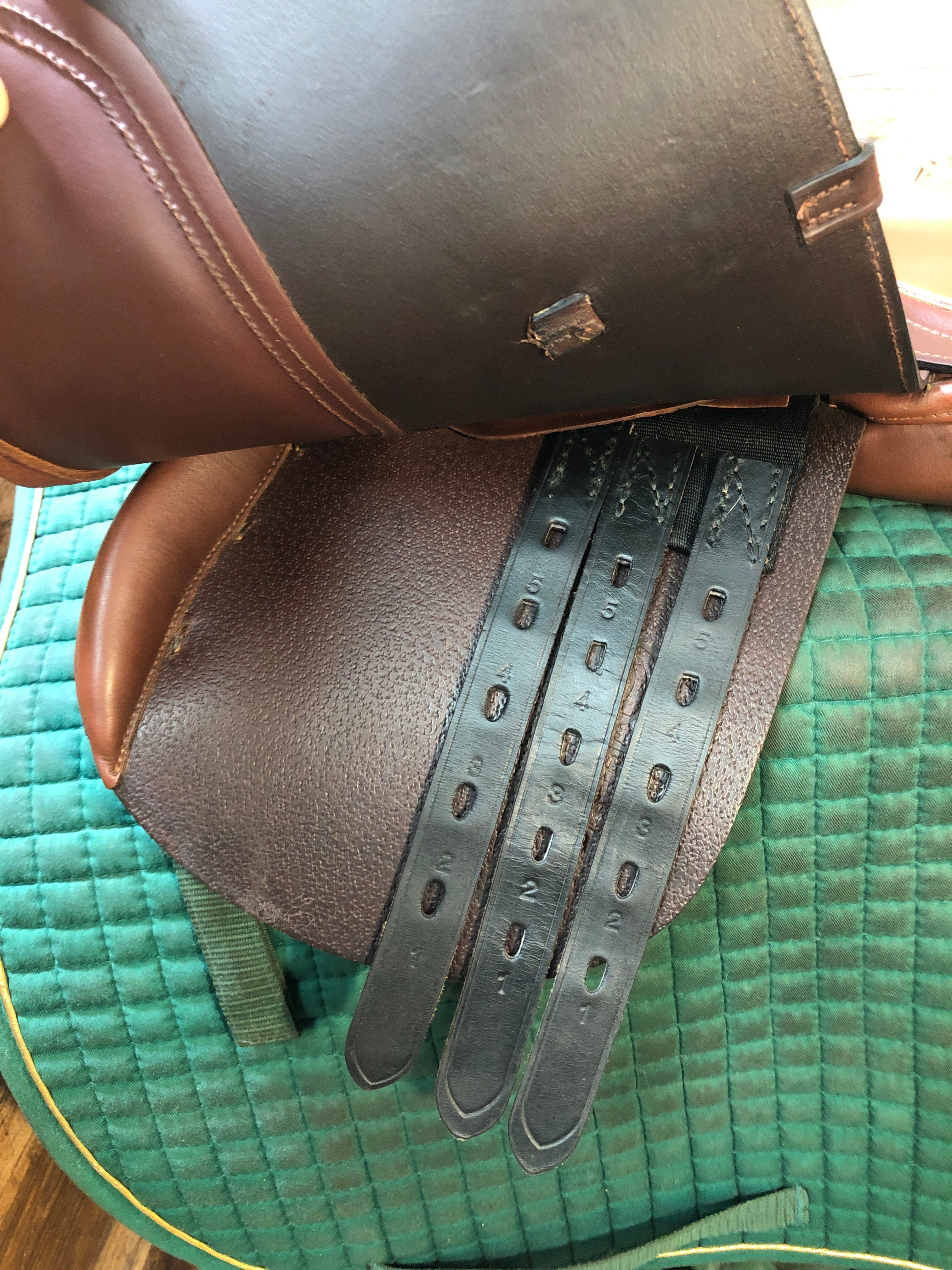 13" Knight Ryder Close Contact Saddle