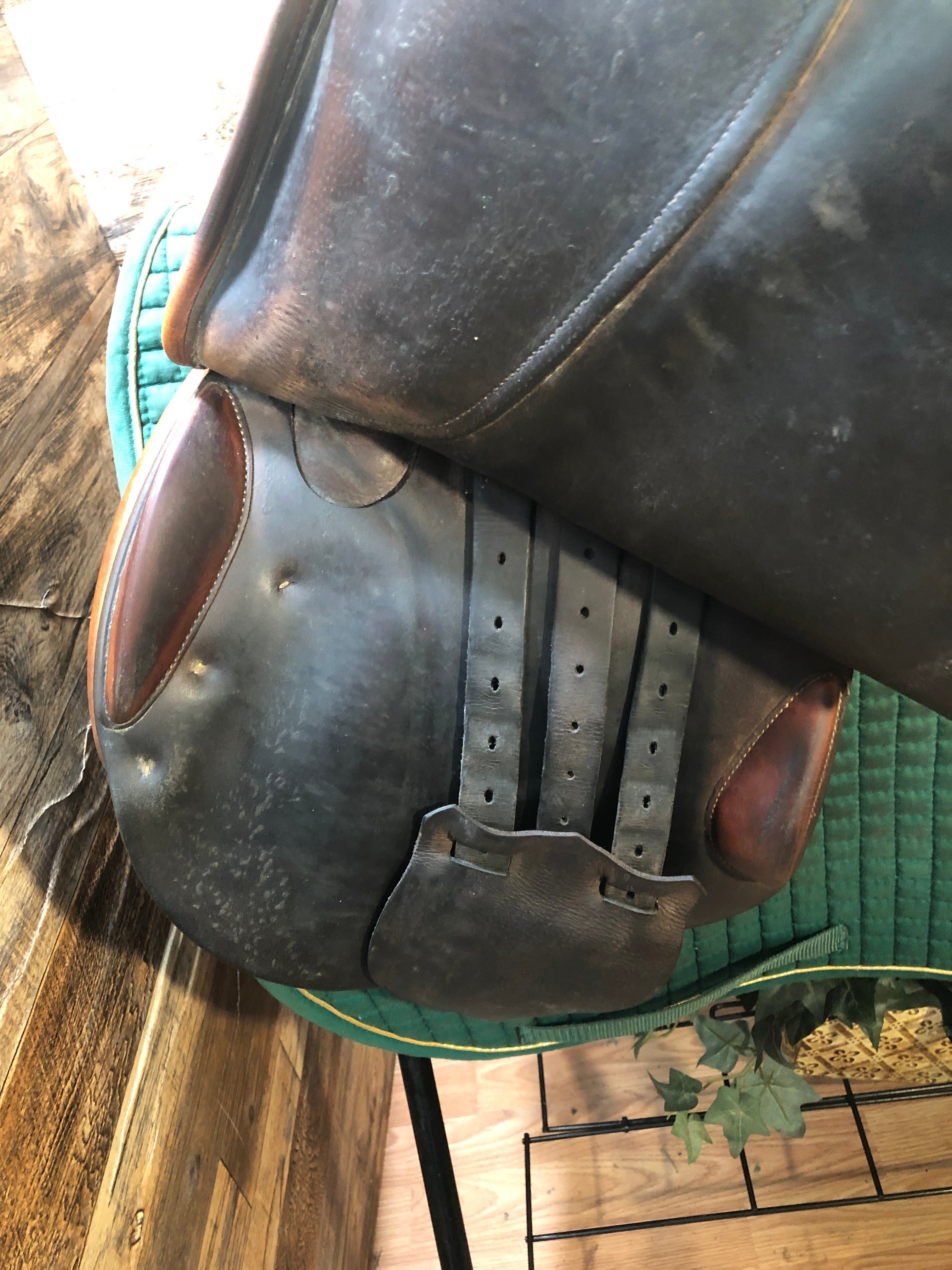 17" Butet Close Contact Saddle